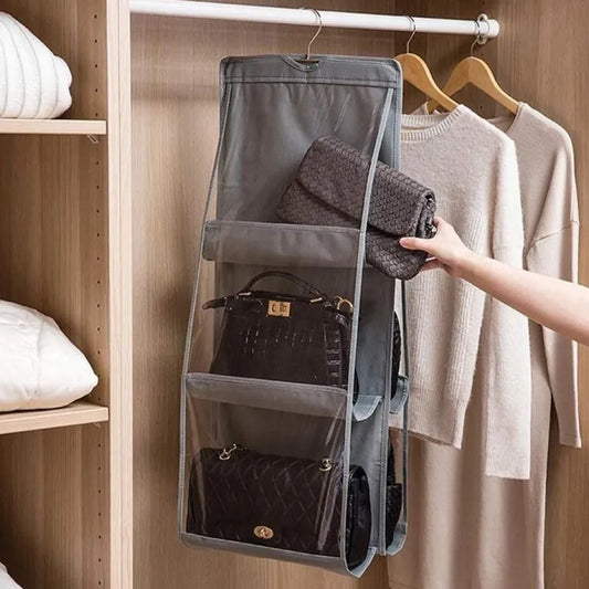 6 Pockets Hand Bags Organizer