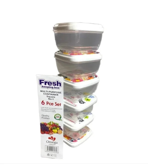 250 mL Fresh Keeping Box || 6 pcs set