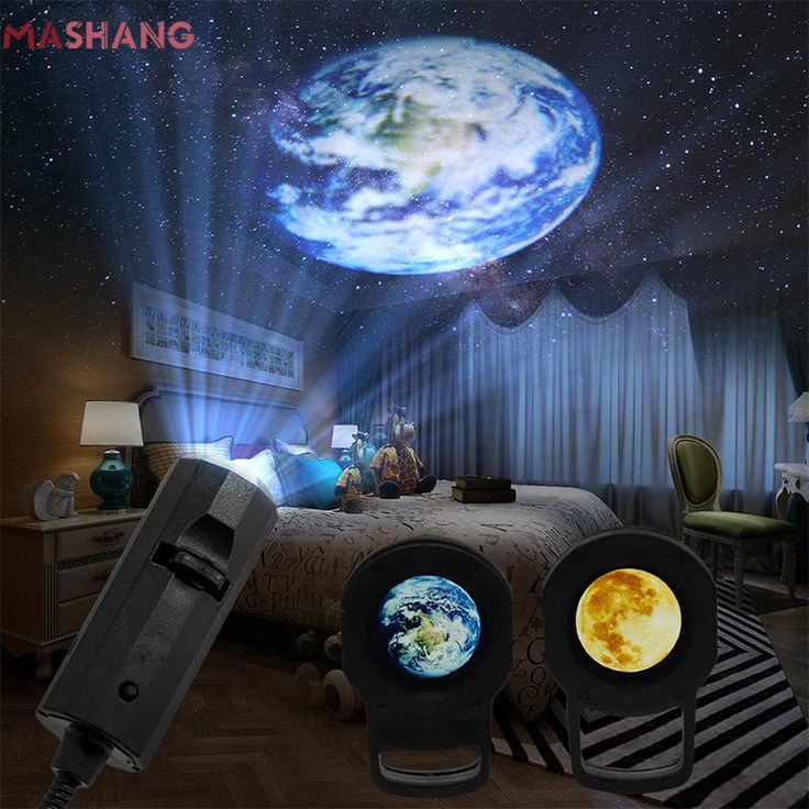 Cosmic Mini Star Projector – 6 Lenses Night Lamp