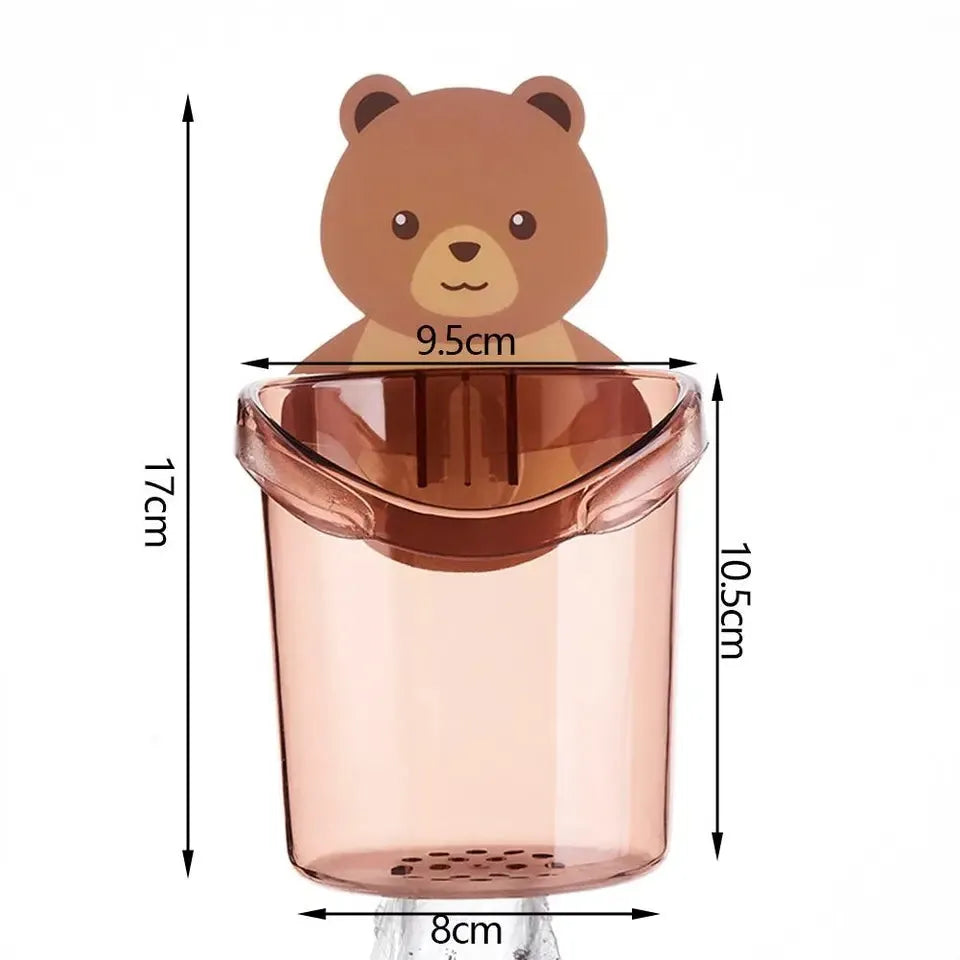 Cute Shape Bear Holder for Storage Purposes (Kitchen, Bathroom, Shelf)