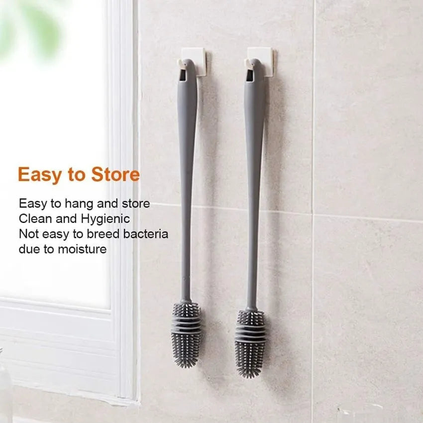 Silicone Long Dishes Cleaning Brush