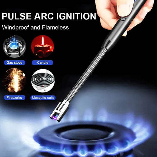 Rechargeable USB Electric Lighter (For Kitchen & Outdoor Use)