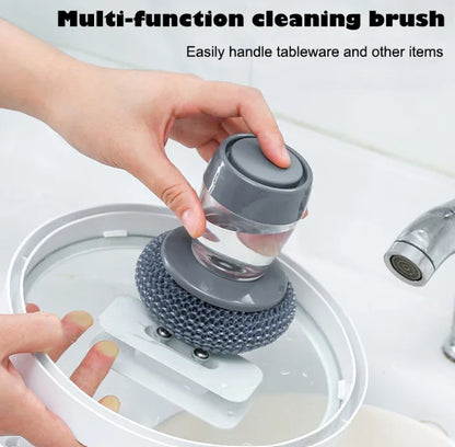 Automatic Liquid Filling Soap Brush