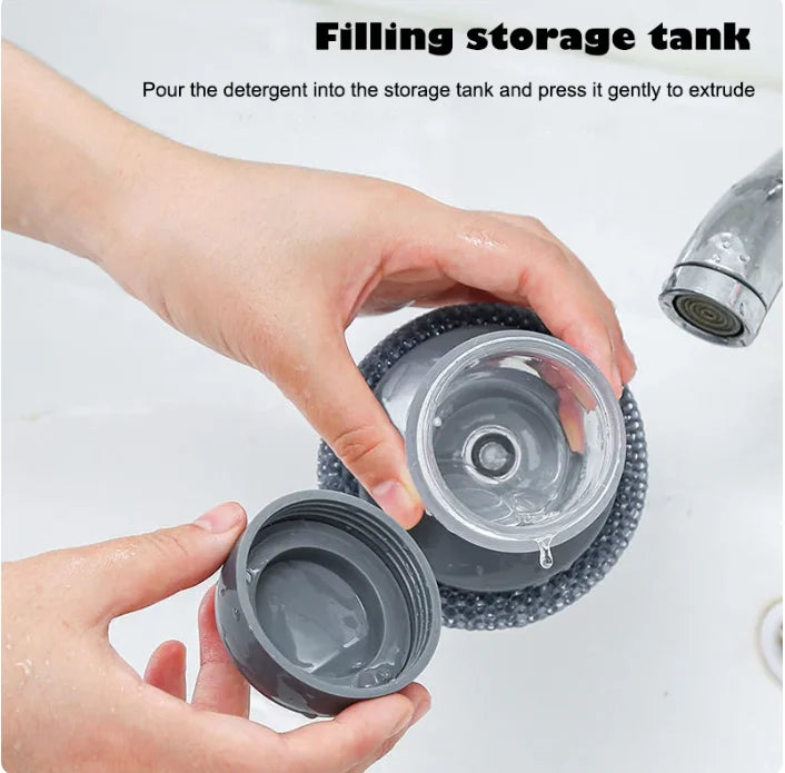 Automatic Liquid Filling Soap Brush