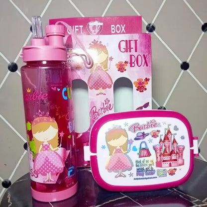 Kids' 2-in-1 Water Bottle and Lunch Box Gift Set