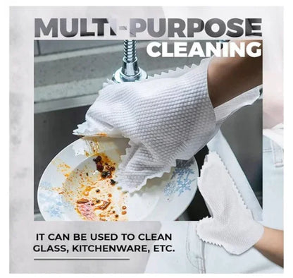 Home Disinfection Dust Removal Gloves (Pack of 10)