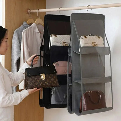 6 Pockets Hand Bags Organizer