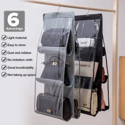 6 Pockets Hand Bags Organizer