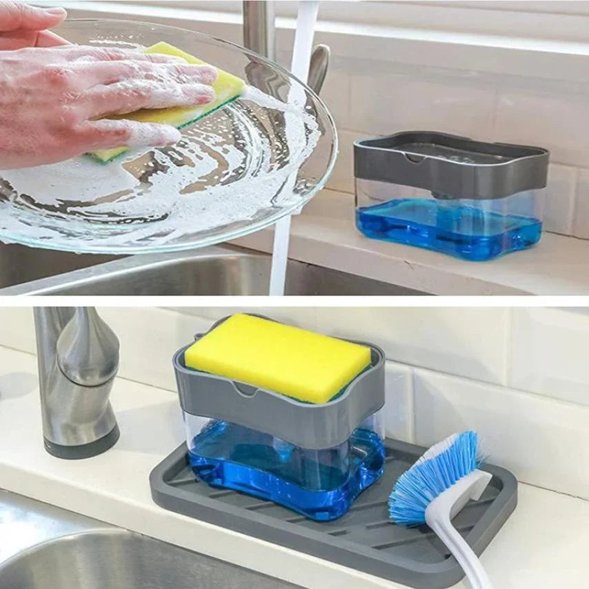2 in 1 Soap Dispenser