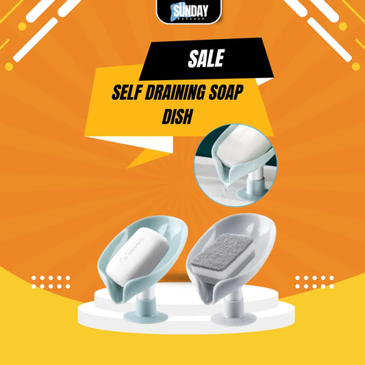 Self Draining Soap Dish