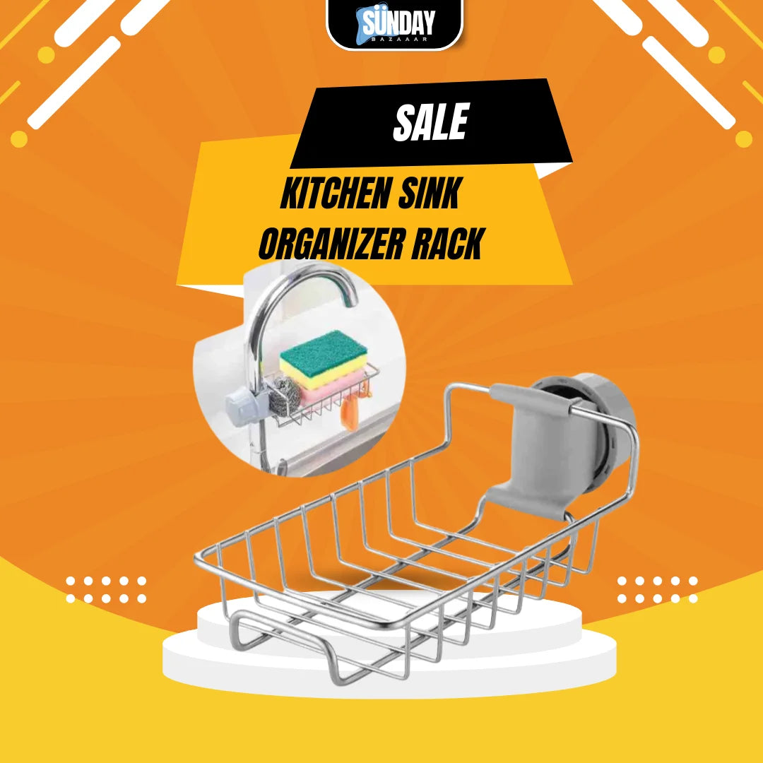 Kitchen Sink Organizer Rack