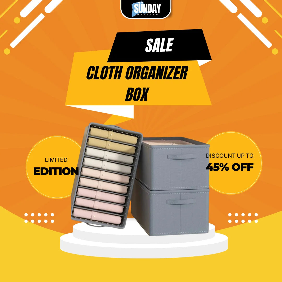 Clothes Storage Organizer Box