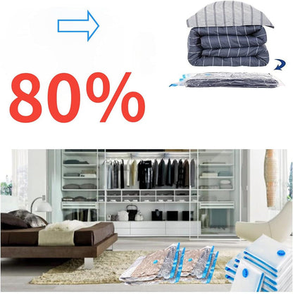 Vacuum Storage Bags with Hand Pump