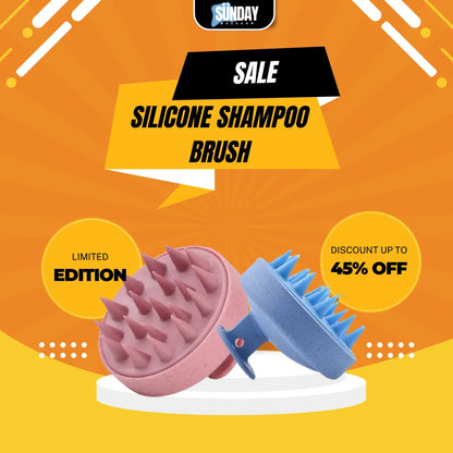 Imported Silicone Shampoo Brush