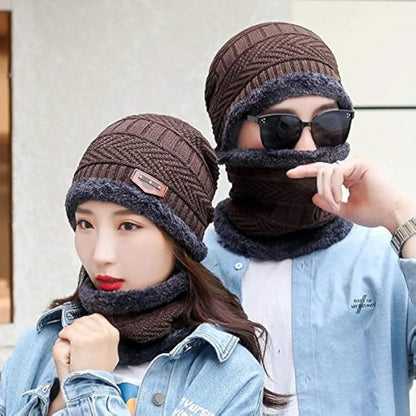 Imported Wool Cap & Neck Warmer