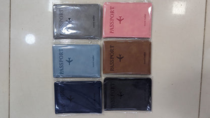 Vintage PU Leather Passport Holder and Travel Wallet