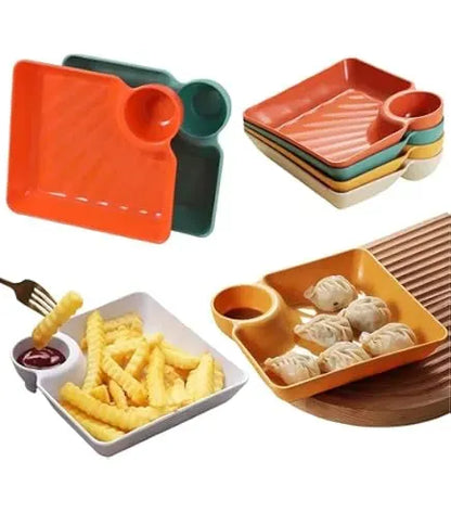 French Fries Serving Plates for Kids & Snacks