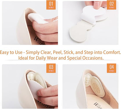 High Heels/Sandals Cushion Pads for Foot Pain Relief and Comfort