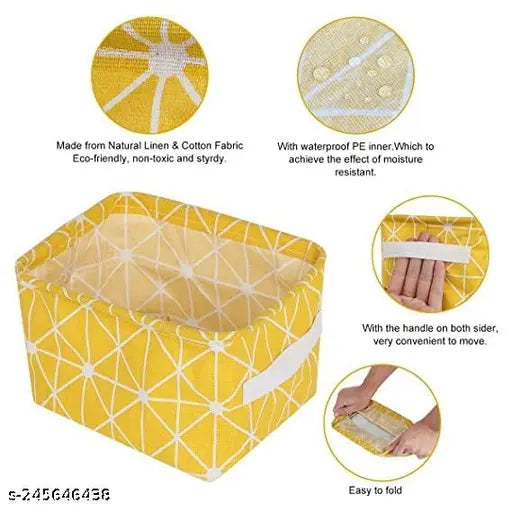 Foldable Storage Organizing Basket