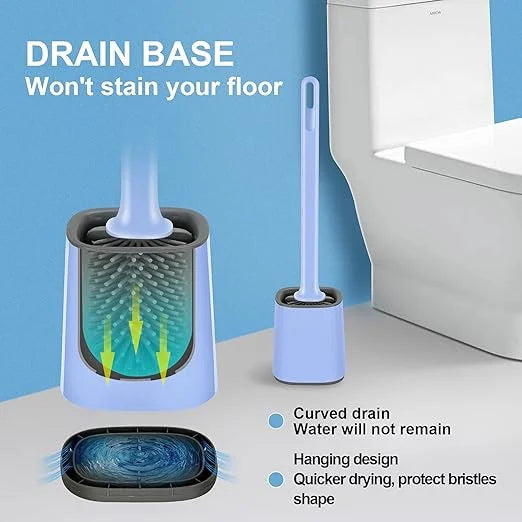 Anti Bacterial Silicone Toilet Brush