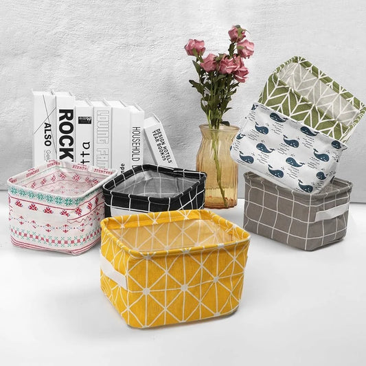 Foldable Storage Organizing Basket