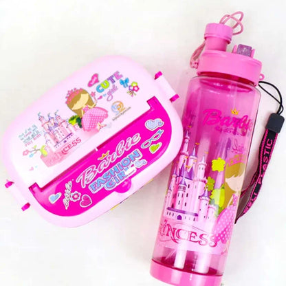 Kids' 2-in-1 Water Bottle and Lunch Box Gift Set