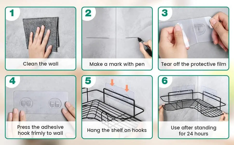 Multipurpose Kitchen/Bathroom Corner Shelf
