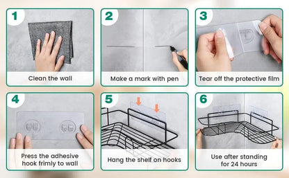 Multipurpose Kitchen/Bathroom Corner Shelf