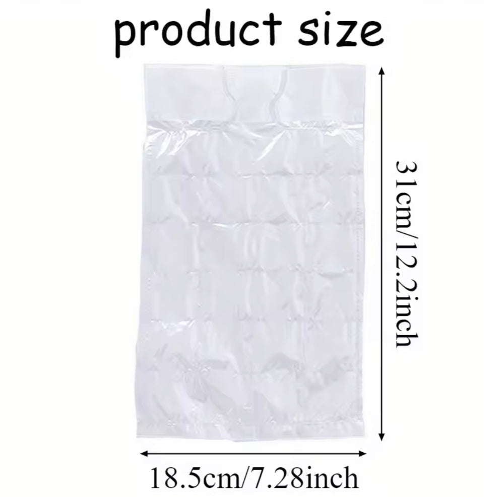 10 Pcs Reusable Juice Ice Cube Bags