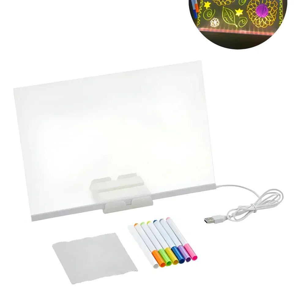 DIY Acrylic Glowing Drawing Board