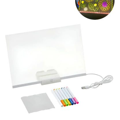 DIY Acrylic Glowing Drawing Board