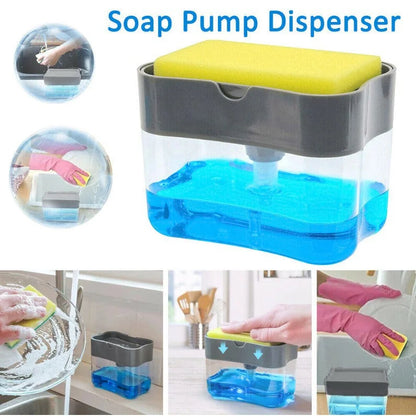 2 in 1 Soap Dispenser