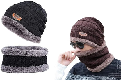 Imported Wool Cap & Neck Warmer