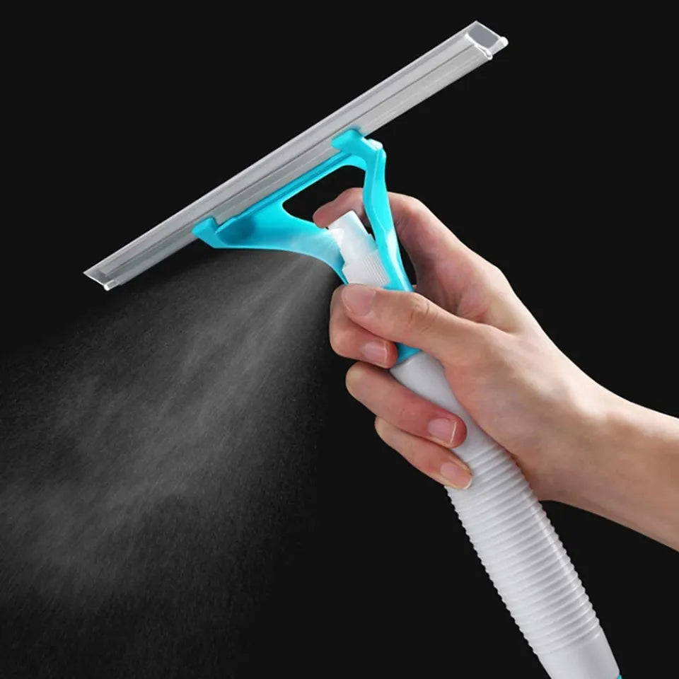 Glass Cleaning Wiper with Nozzle Spray
