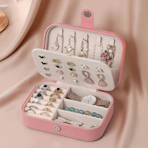 Korean Style Portable Jewelry Storage Box