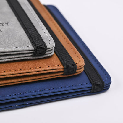 Vintage PU Leather Passport Holder and Travel Wallet