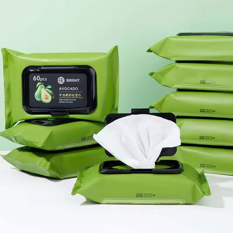 Avocado Makeup Remover Facial Wipes