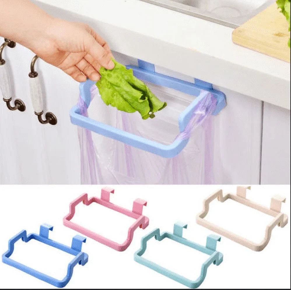 Reusable Plastic Bag Holder Rack For Kitchen & Bathroom