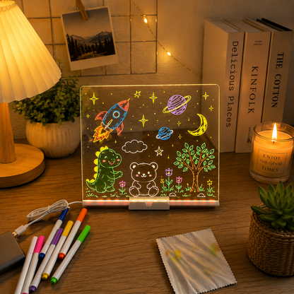 DIY Acrylic Glowing Drawing Board
