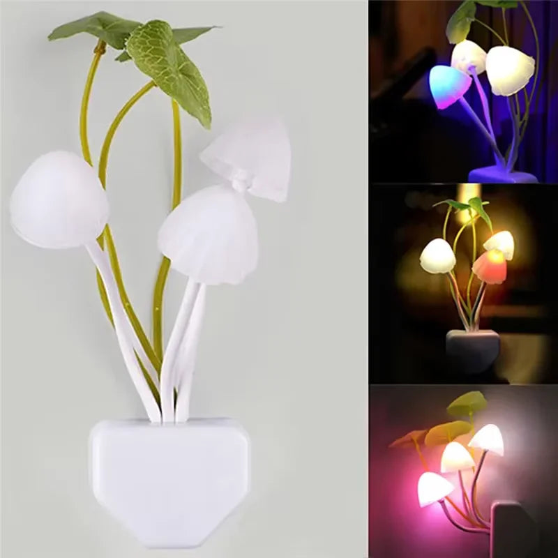 Cute LED Dimming Sensor Mushroom Light