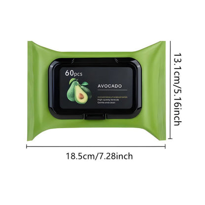 Avocado Makeup Remover Facial Wipes