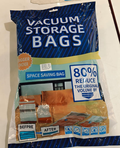 Vacuum Storage Bags with Hand Pump