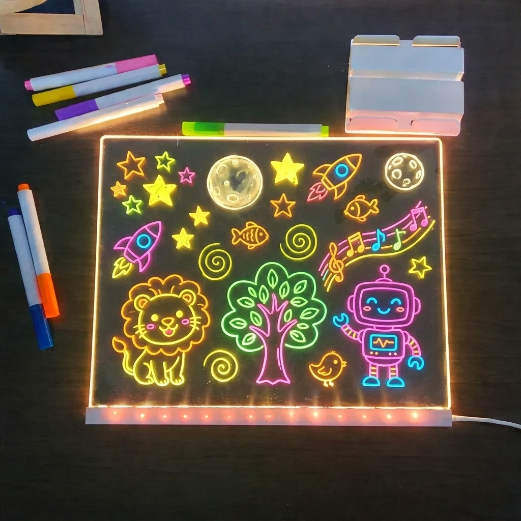 DIY Acrylic Glowing Drawing Board