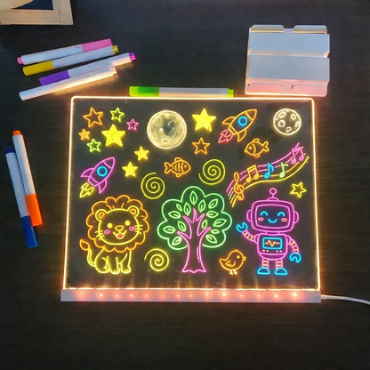 DIY Acrylic Glowing Drawing Board
