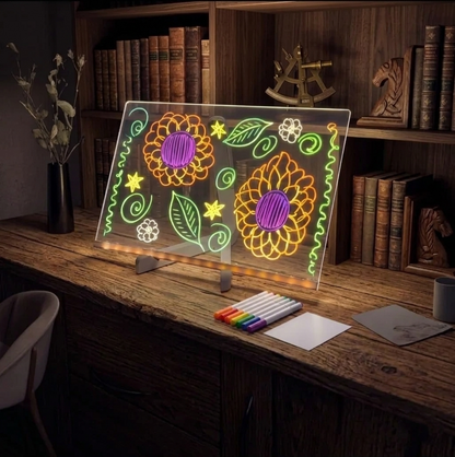 DIY Acrylic Glowing Drawing Board