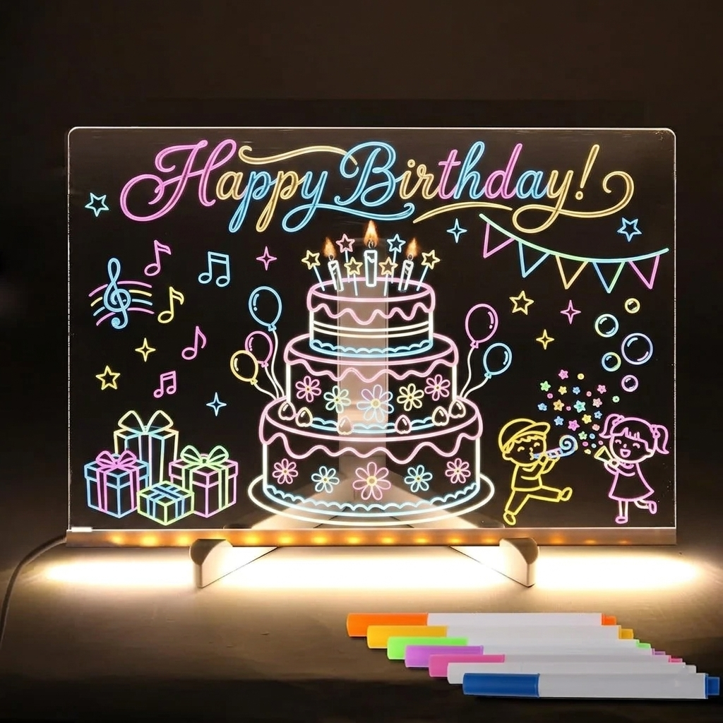 DIY Acrylic Glowing Drawing Board