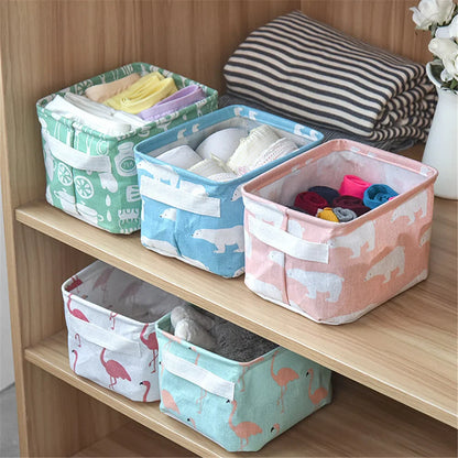 Foldable Storage Organizing Basket