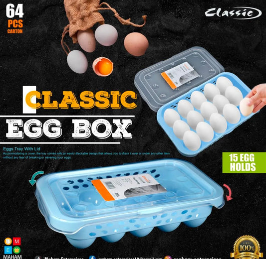 Classic egg box (15 egg holds)