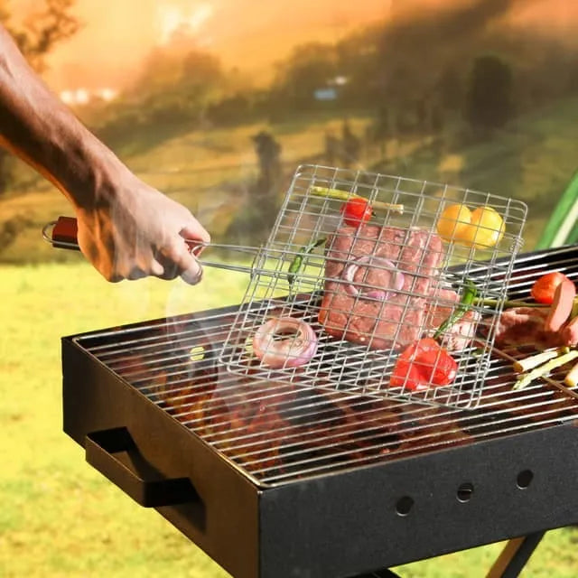 Xinwan  Steel BBQ Grill With Chromium Plating Non-Stick