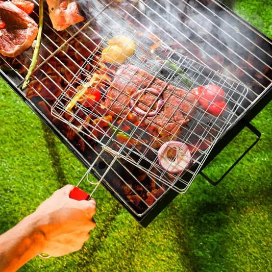 Xinwan  Steel BBQ Grill With Chromium Plating Non-Stick